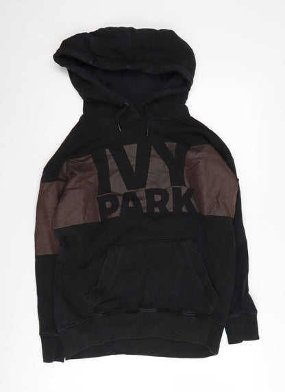 Additional front view of Ivy Park Women's XS Black Pullover Hoodie