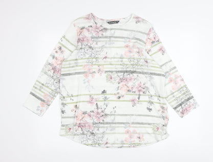 Bonmarché Women's Multicoloured Floral Blouse Size 12