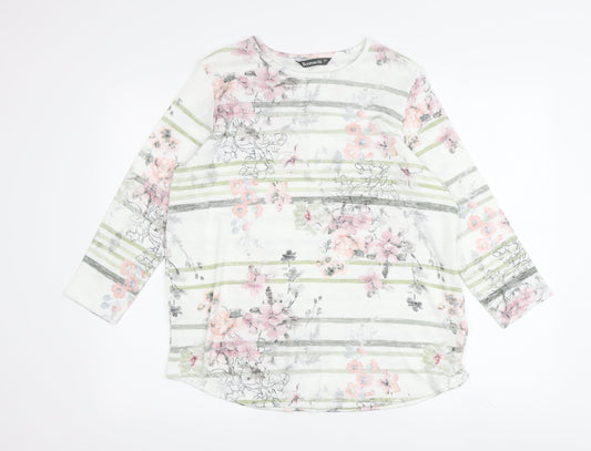 Bonmarché Women's Multicoloured Floral Blouse Size 12