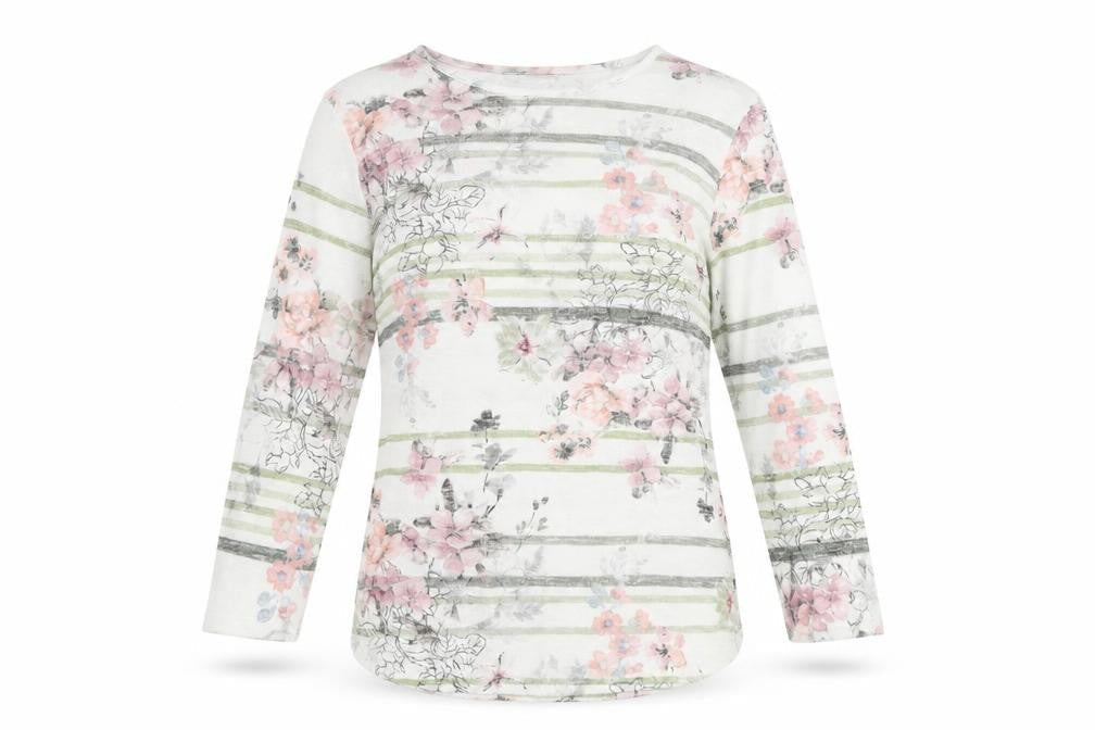 Bonmarché Women's Multicoloured Floral Blouse Size 12