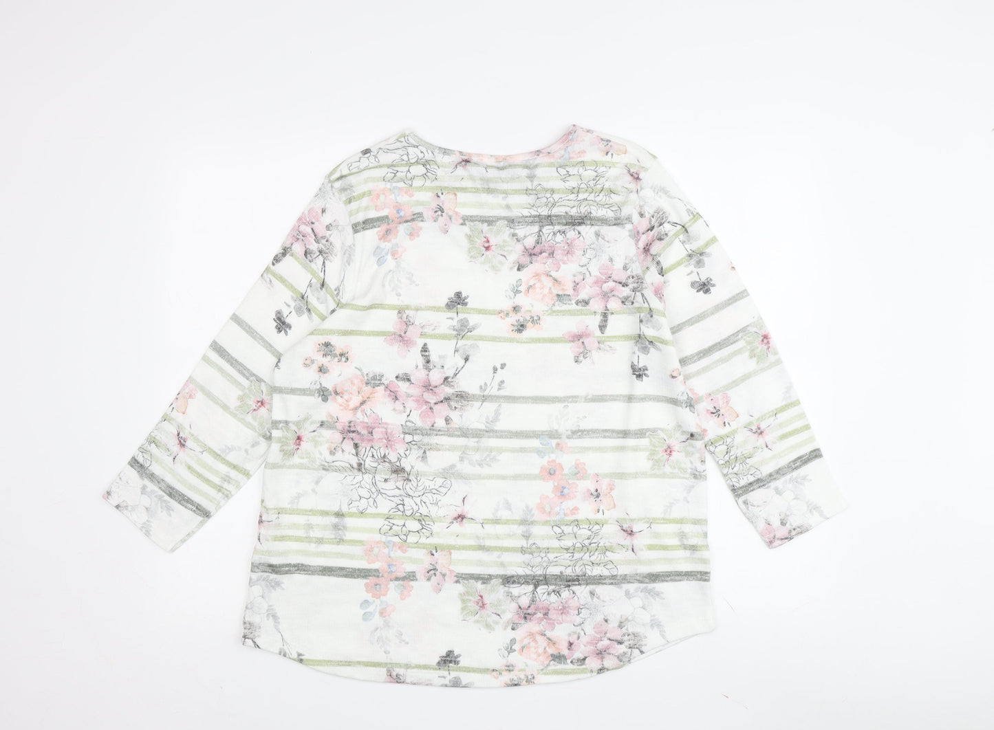 Bonmarché Women's Multicoloured Floral Blouse Size 12