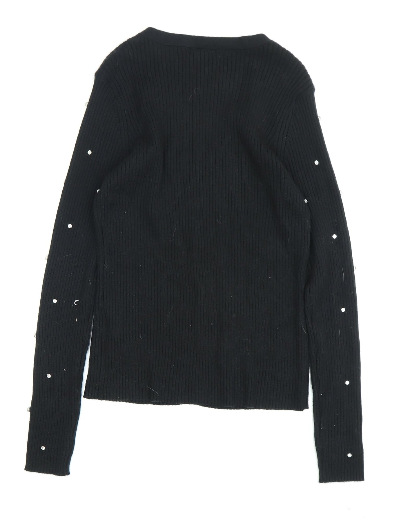 V by Very Women's Black Cardigan - S, V-Neck