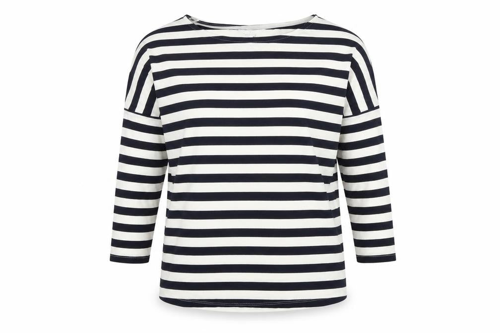 Next Women's Multicoloured Striped T-Shirt, Size 8, Casual Jersey