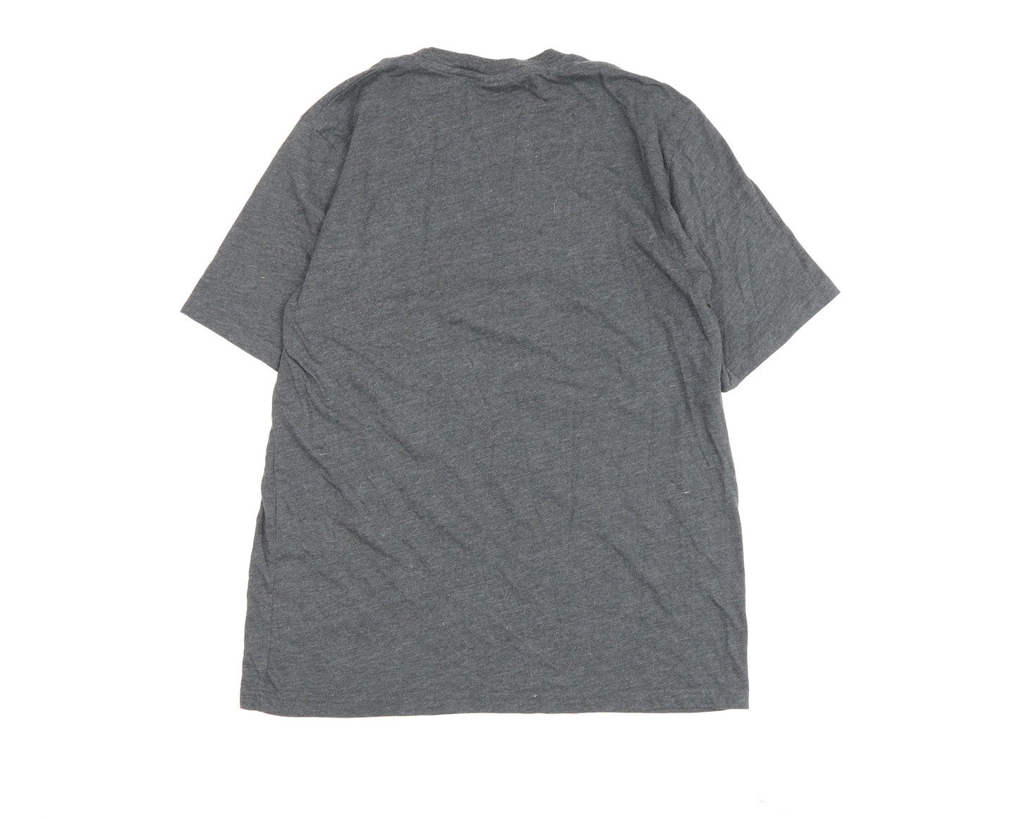 Batman Men's Grey Medium Graphic Print T-Shirt Short Sleeve