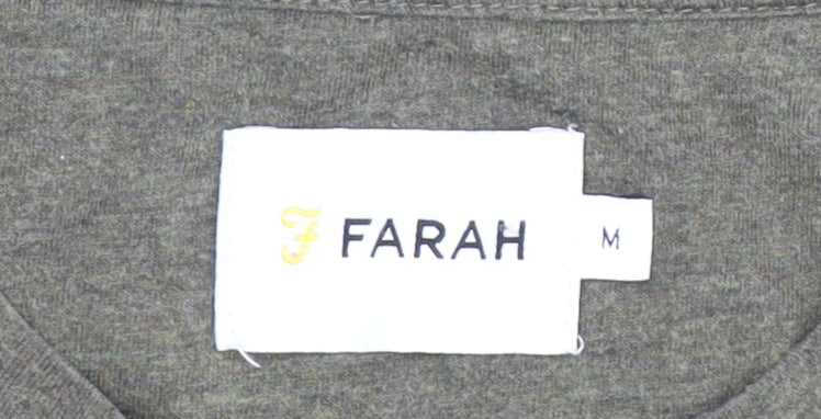 Farah Men’s Green Crew Neck Short Sleeve T-Shirt M
