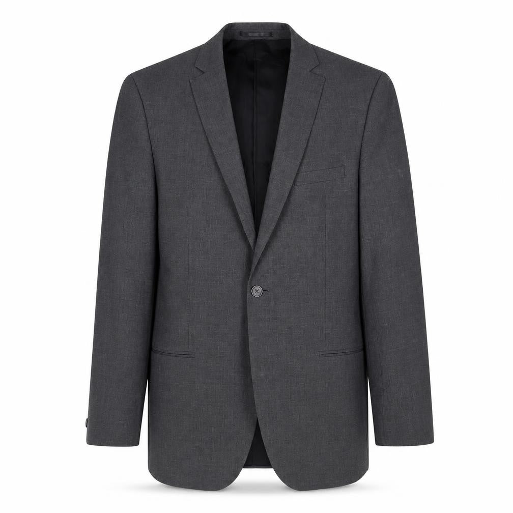 T.M. Lewin Grey Wool Blazer for Men, 42L