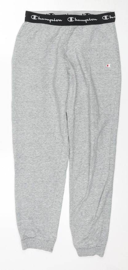 Champion Womens Grey Jogger Trousers M Cotton Elastane