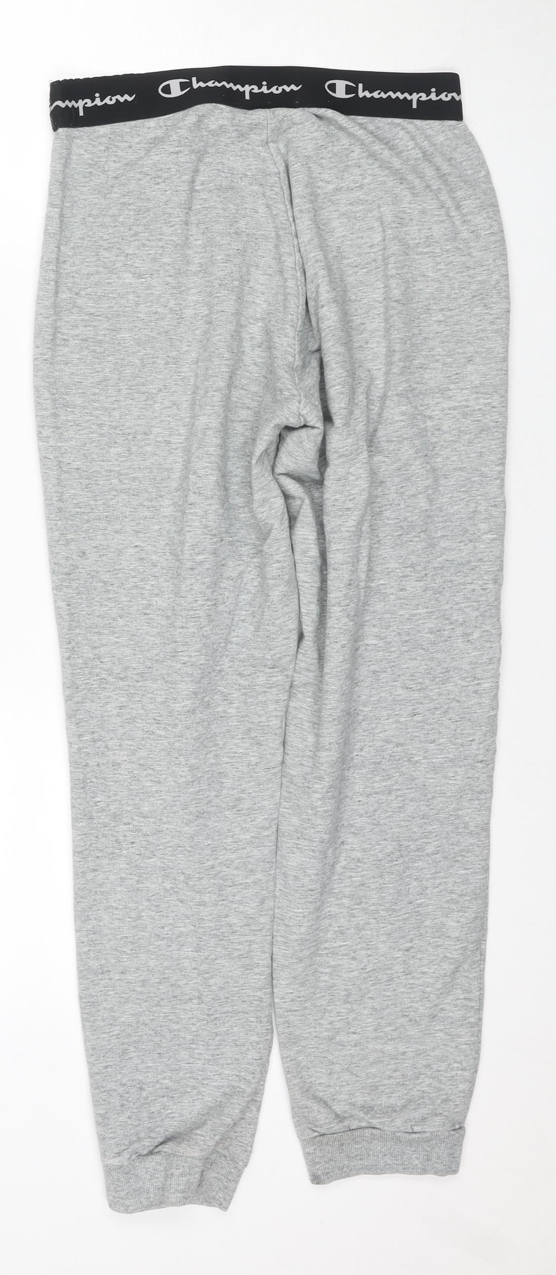 Champion Womens Grey Jogger Trousers M Cotton Elastane