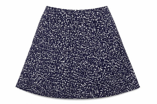 Joules Women’s Blue A-Line Skirt - 2XS, Viscose Blend