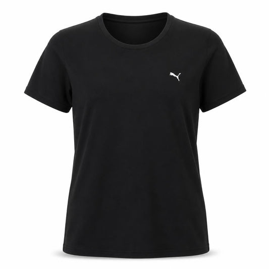 Puma Womens Black T-Shirt, Moisture Wicking Size 14,