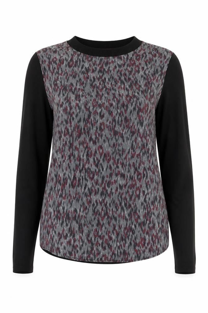Desigual Women's Black Multicoloured Blouse M