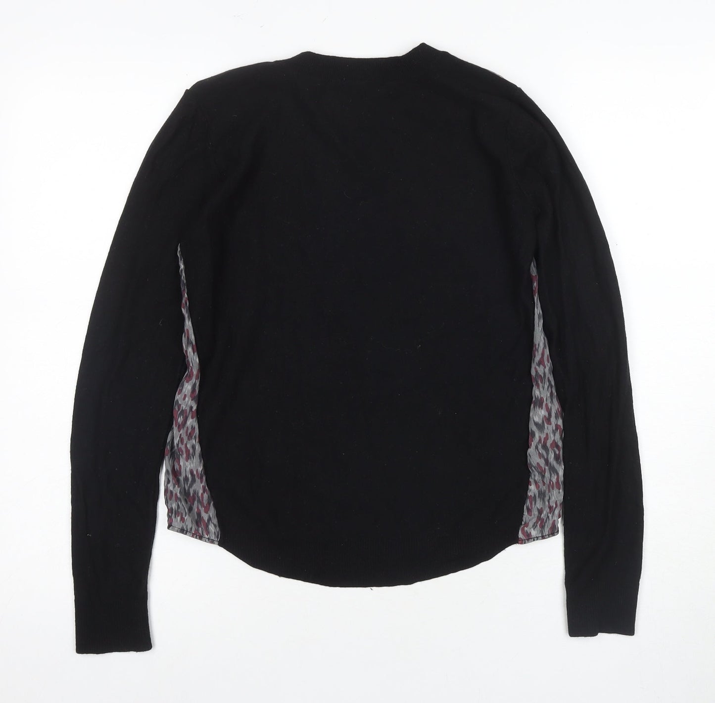 Desigual Women's Black Multicoloured Blouse M