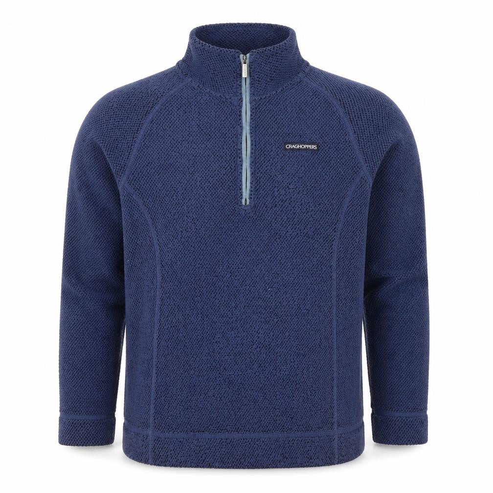 Craghoppers Men's Blue 1/2 Zip Fleece Hoodie M