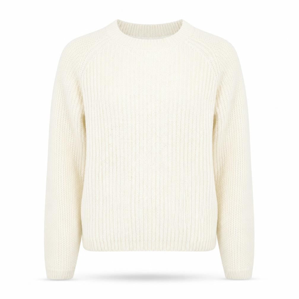 Pied A Terre Women's Ivory Knit Pullover Jumper Size 10
