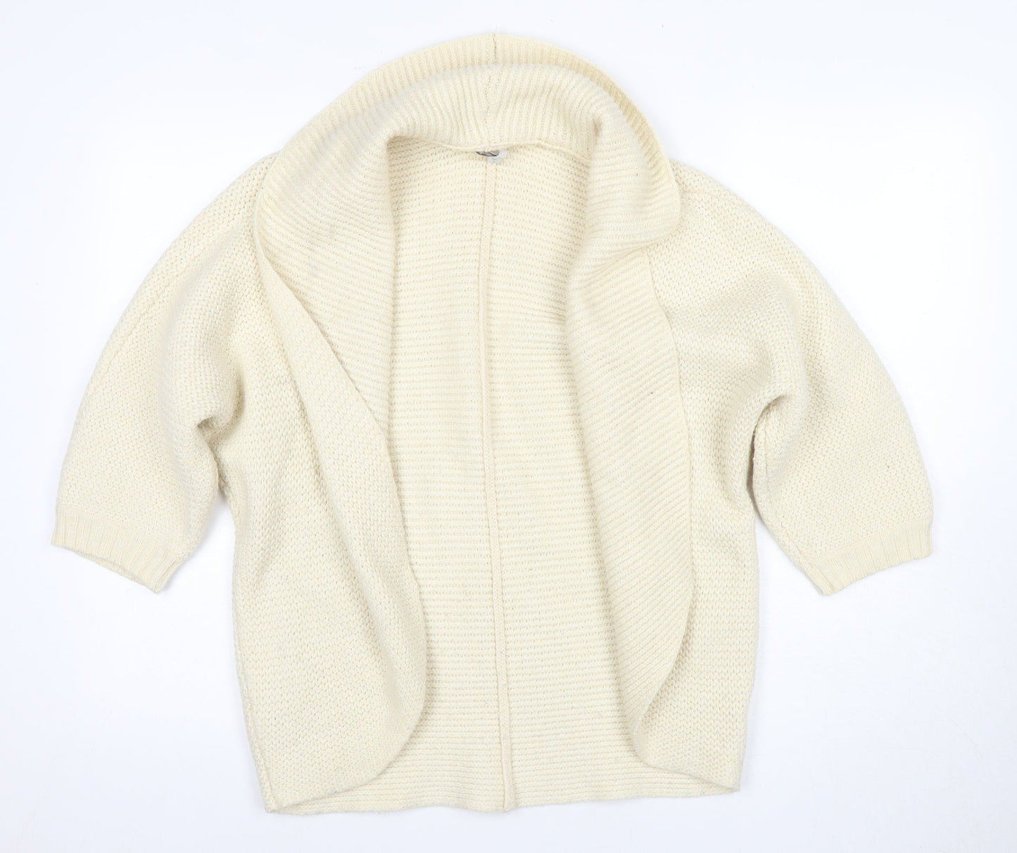 Gap Women's Ivory Cardigan Medium Relaxed