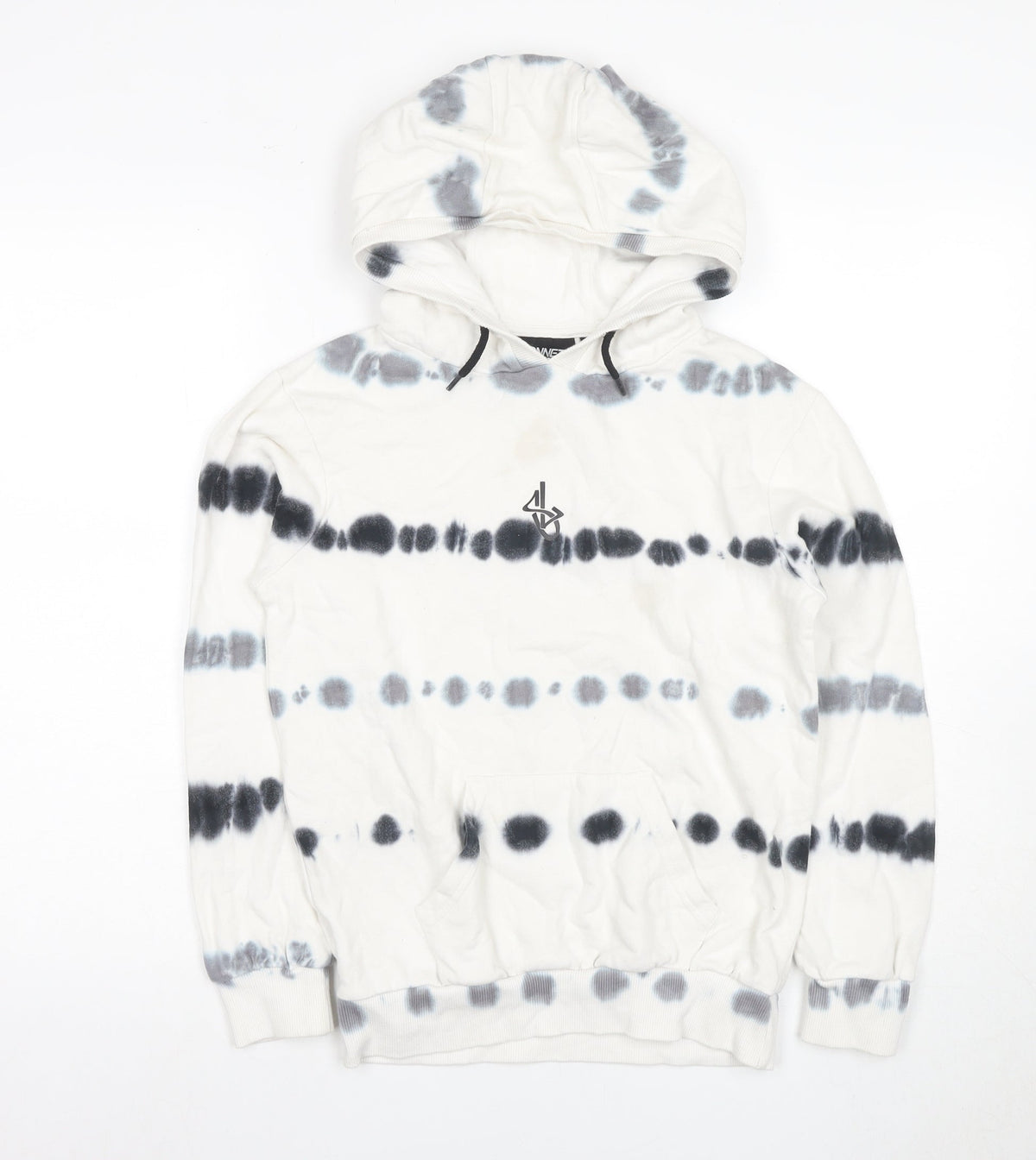 Sonneti Boys Ivory Tie-Dye Pullover Hoodie 10-12 Years