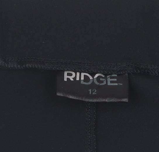 Ridge Women's Black Skort Size 12 Athletic Style