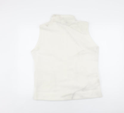 Isle Essentials Women's Ivory Waistcoat M Casual