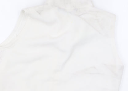 Isle Essentials Women's Ivory Waistcoat M Casual