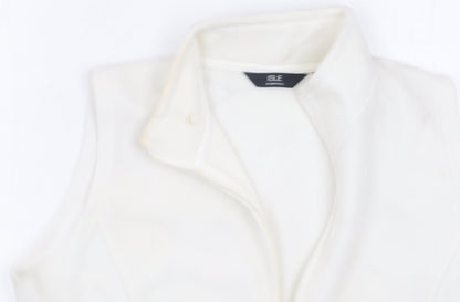 Isle Essentials Women's Ivory Waistcoat M Casual