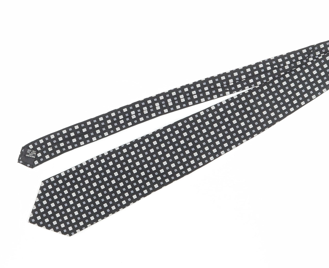 Berwin & Berwin Men's Black Silk Slim Tie