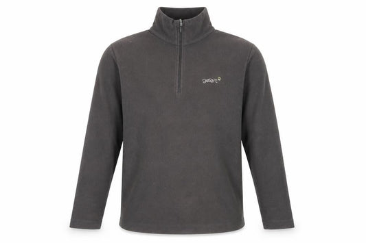 Gelert Men's Black 1/2 Zip Fleece Sweatshirt, Size S