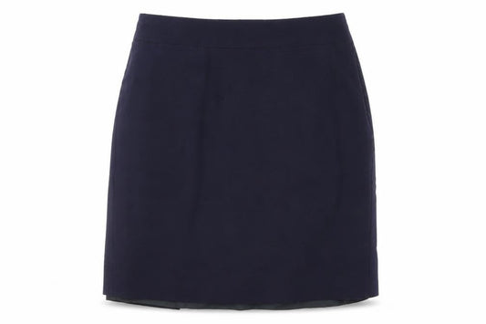 Banana Republic Women Blue Pencil Skirt Size 8 Petite