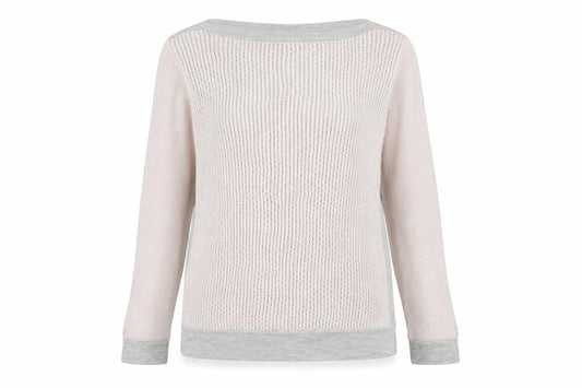 Jasper Conran Women's Ivory Boat Neck Jumper Size 10