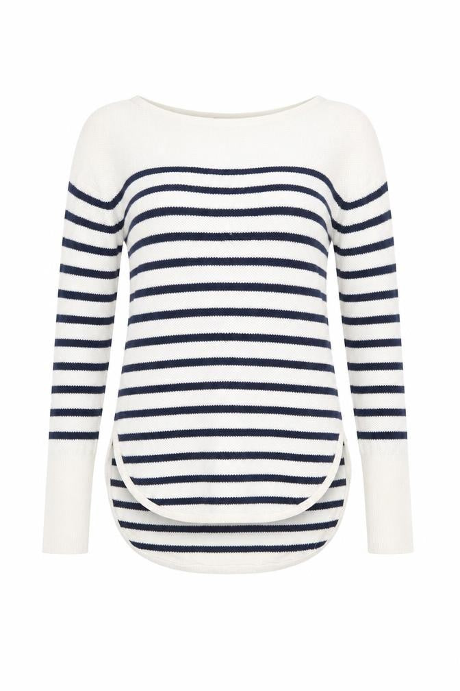 Banana Republic Women's Multicoloured XS Striped Pullover Jumper