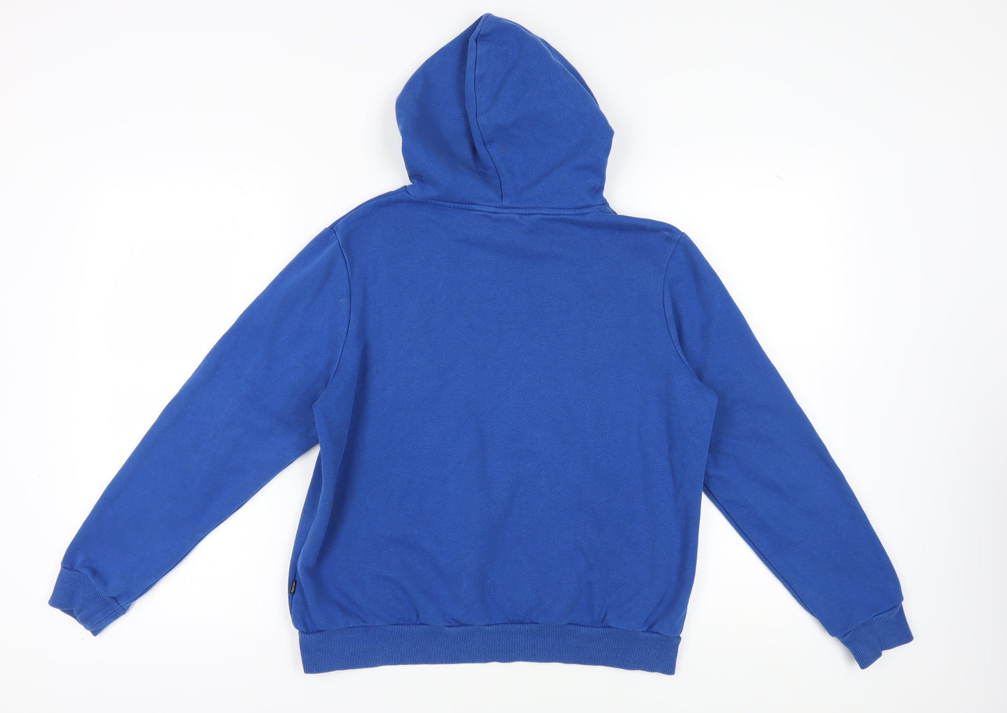 Puma Boys Blue Pullover Hoodie Size L with Logo