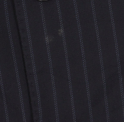 Additional view of Jaeger Men's Blue 38S Suit Jacket, Striped Pattern