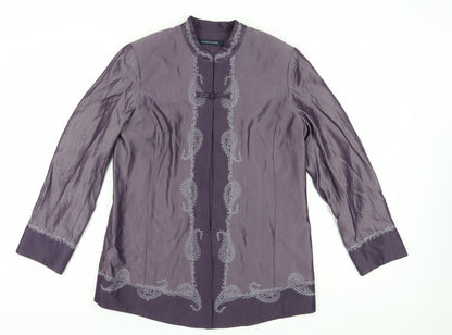 Windsmoor Women's Purple Blazer Size 10 Classic Fit
