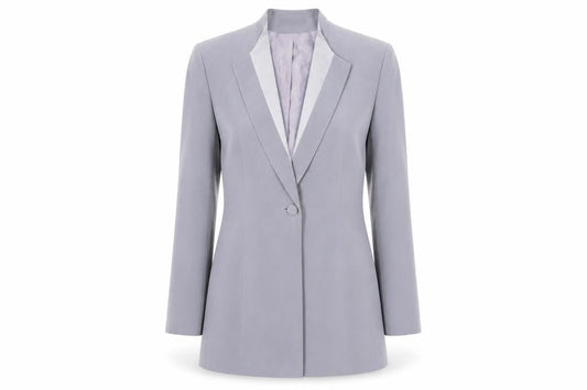 Jacques Vert Women’s Purple Blazer Size 10 Formal Suit Jacket