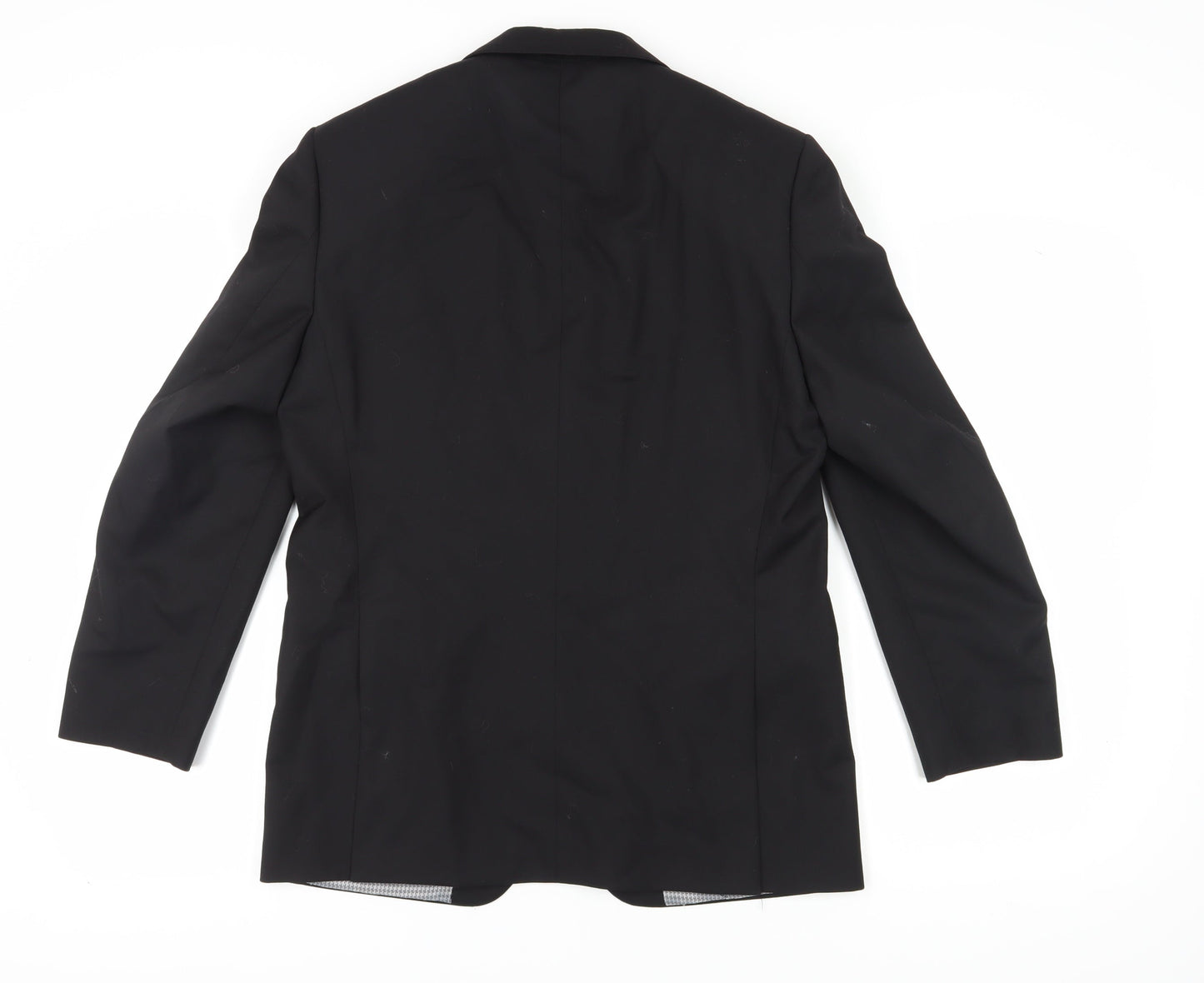 Ben Sherman Black Men's Blazer 38 Regular Fit.