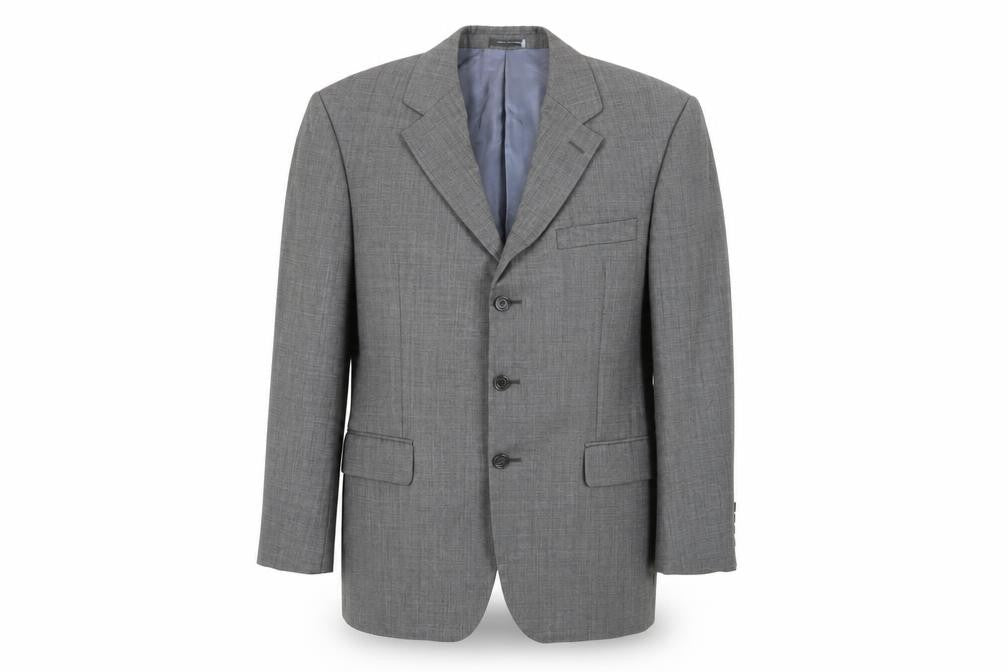 Austin Reed Men's Grey Wool Suit Jacket 40 Regular