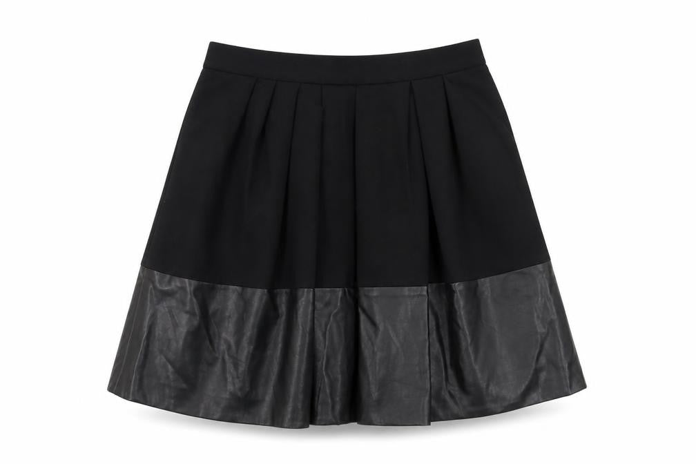 Banana Republic Women's Knee Length Black A-Line Skirt Size 2