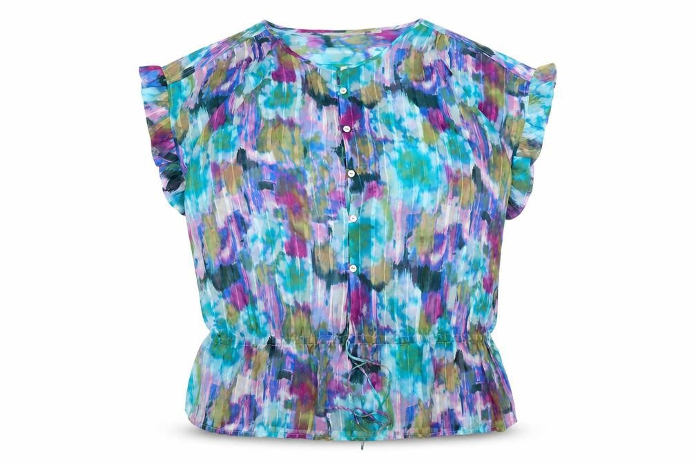 Avenue Studio Women’s Multicoloured Plus Blouse, Size 22