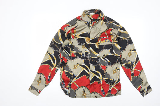 Mistress Rocks Women's XS Multicoloured Button-Up