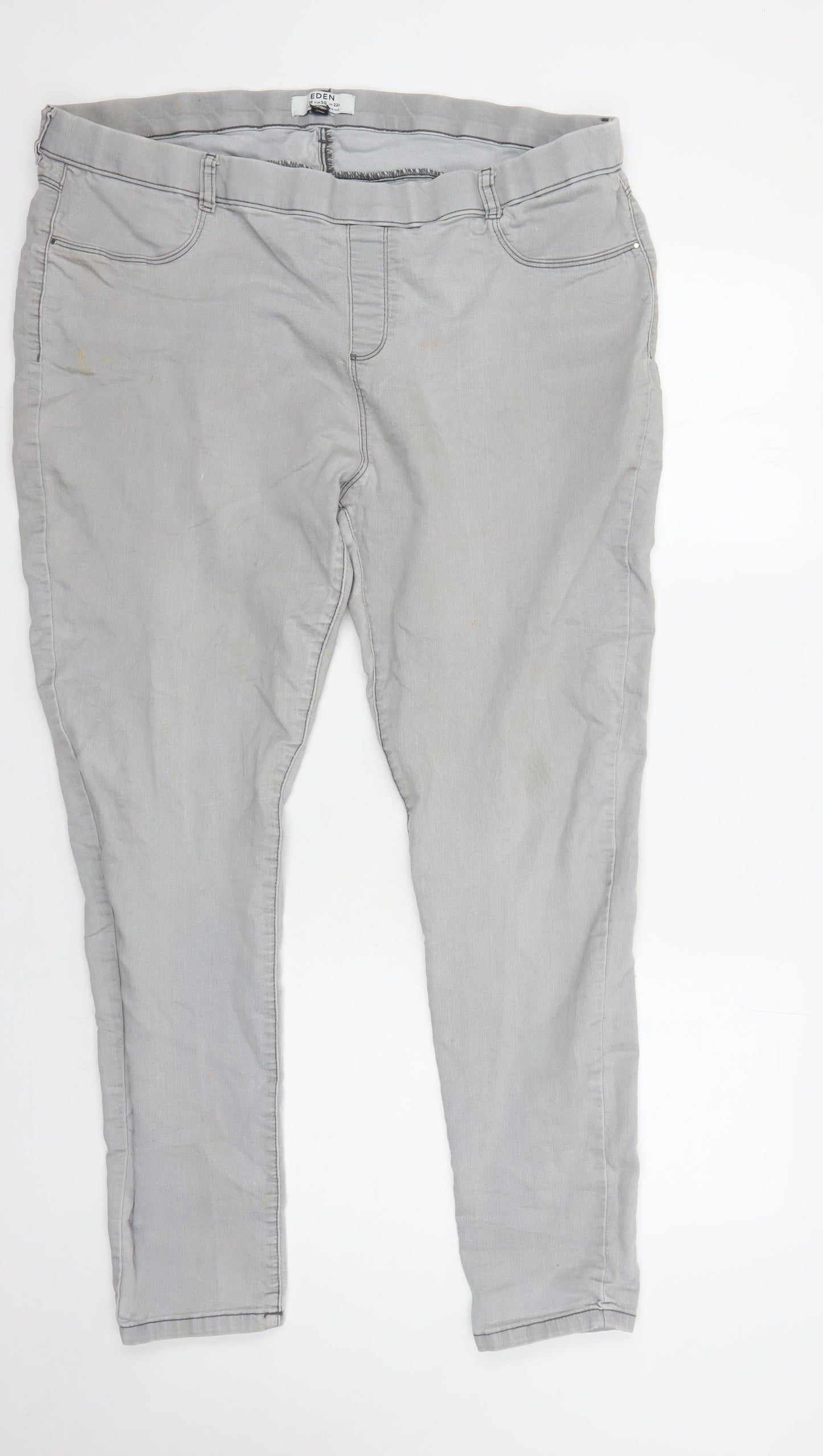 Dorothy Perkins Women's Grey Plus Size Skinny Jeans