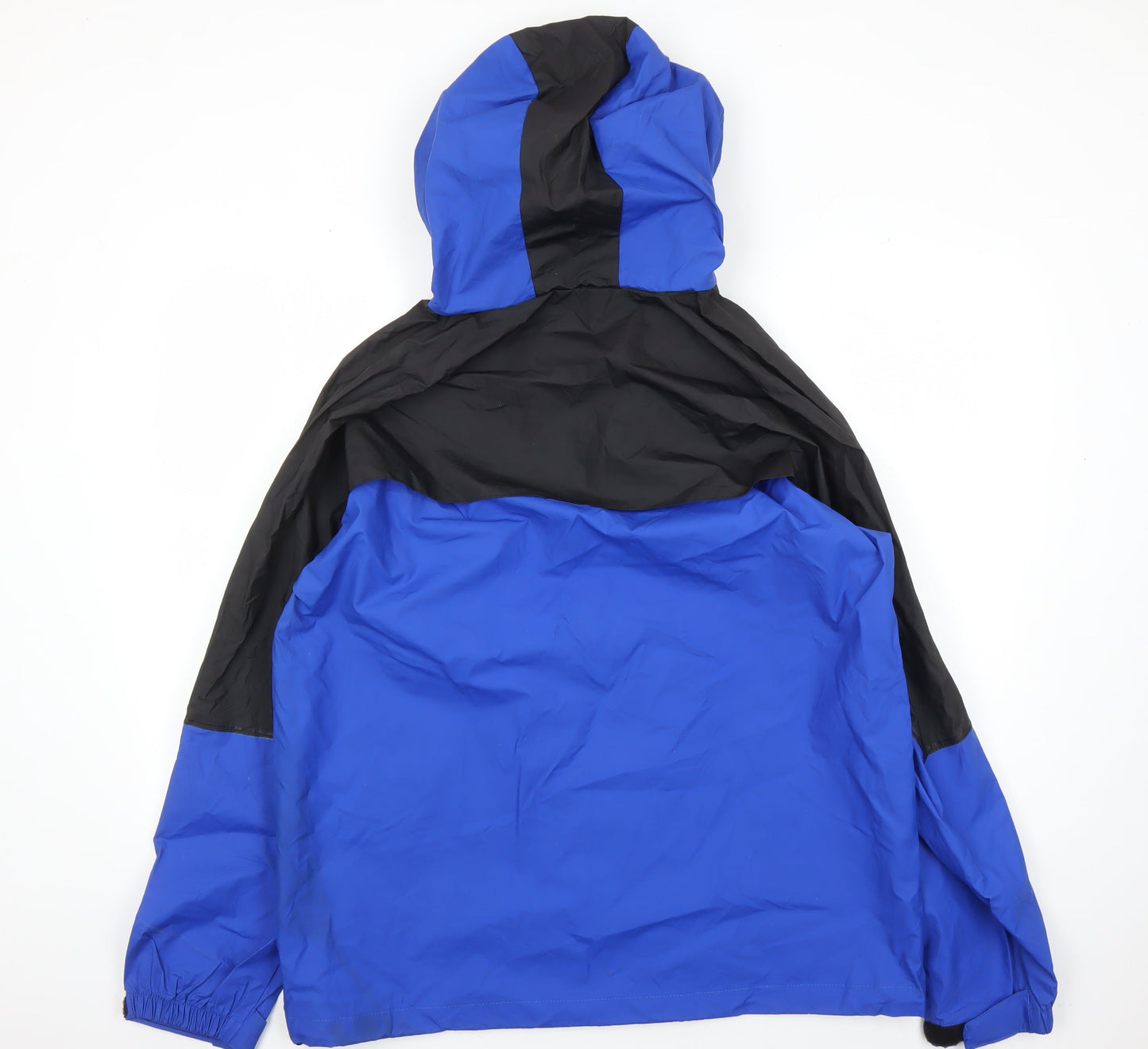 Stearns Men's Blue Waterproof Hooded Rain Jacket L