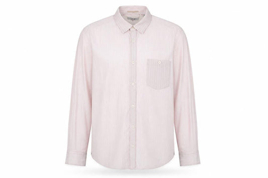 Ted Baker Men's Pink Striped Dress Shirt L