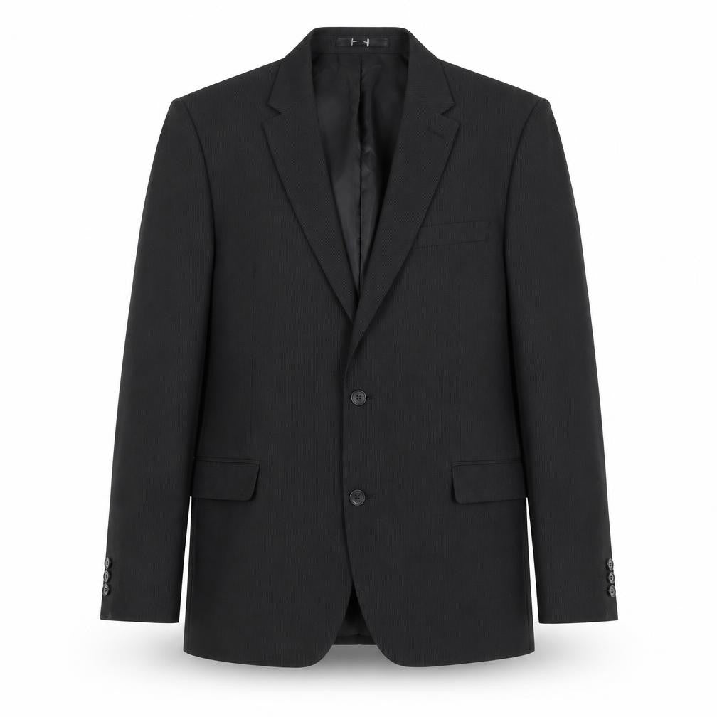 Thomas Nash Men's Black Regular Fit Blazer 42R