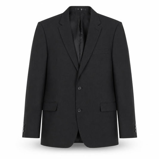 Thomas Nash Men's Black Regular Fit Blazer 42R