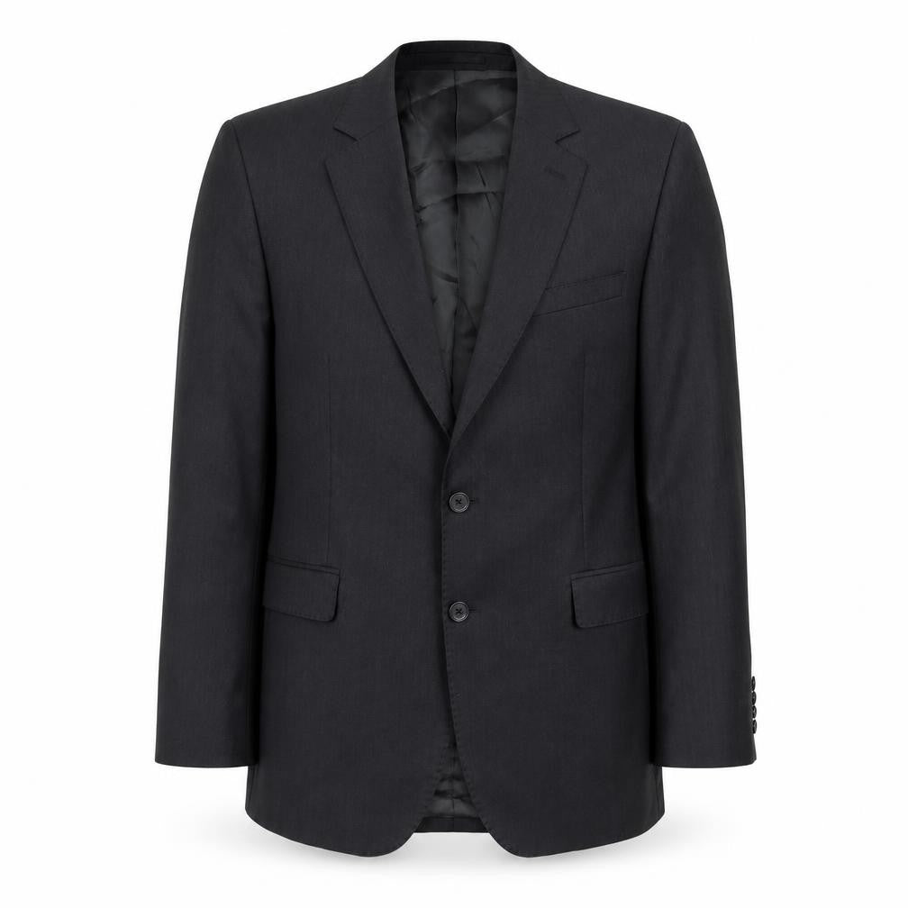 Jaeger Men's Black Wool Blazer, Size 42S, Formal Wear