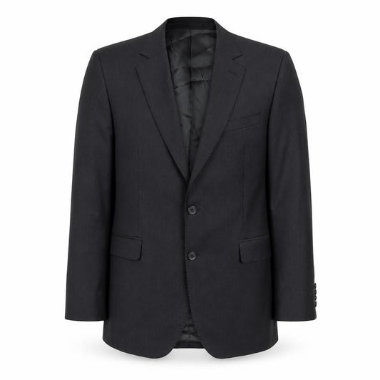 Jaeger Men's Black Wool Blazer, Size 42S, Formal Wear