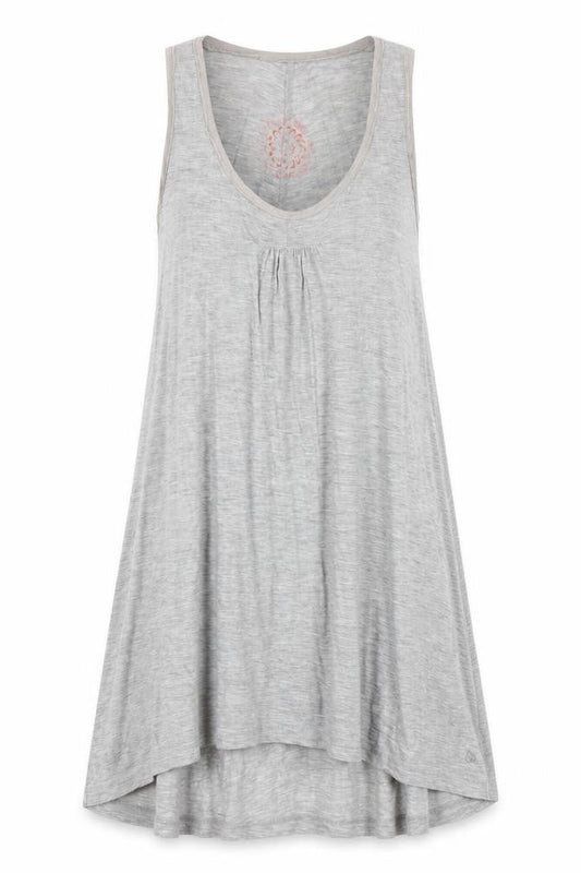 White Stuff Grey Midi Tank Dress, Size 10, Women's Casual