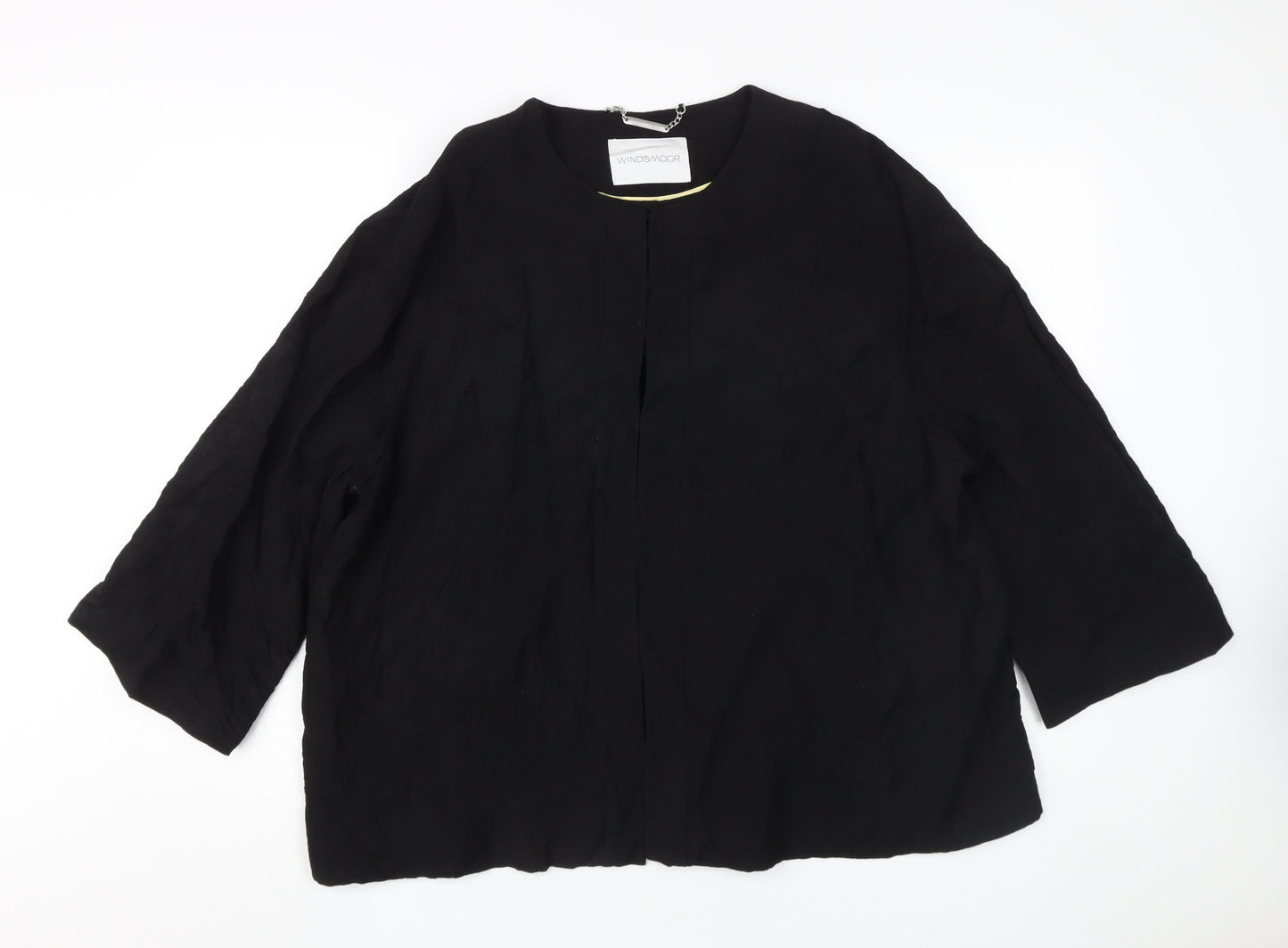 Windsmoor Women's Black Coat Size 20