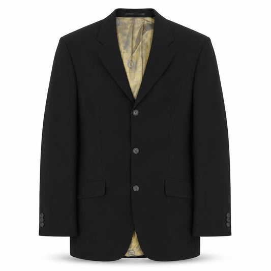 Ben Sherman Men’s Black Single Vented Blazer Size 36