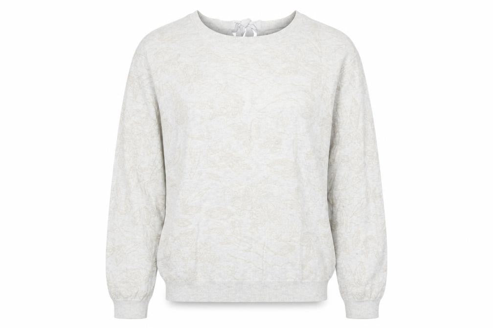 RJR. John Rocha Women's Ivory Cotton Jumper Size 12