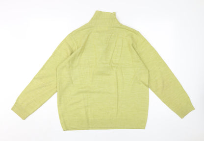 Back view of Honor Millburn Women's Green jumper, size L